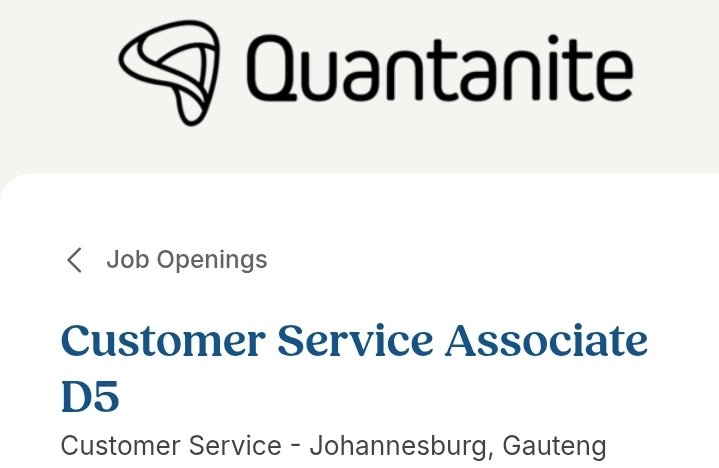 Quantanite Customer Service Associate